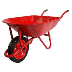 Wheelbarrow red colour